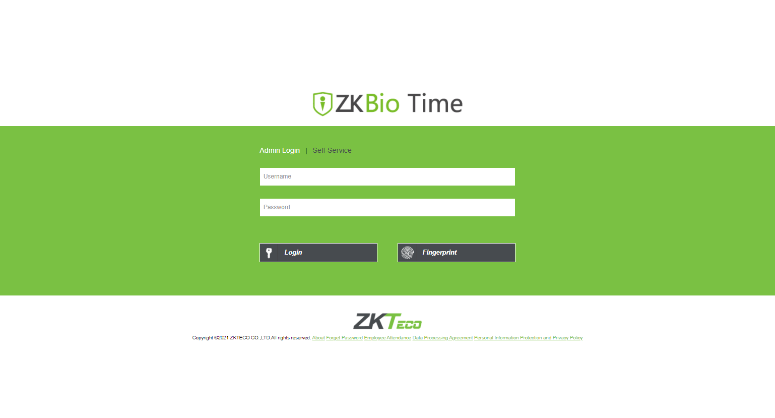 ZKBio Time